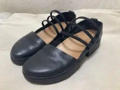 美品 トリッペン 35 EDEL エデル ストラップ ウェッジソール レザー 黒 楽天市場】 トリッペン trippen パンプス EDEL ヒール