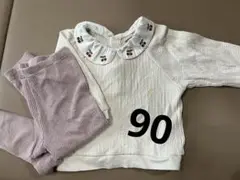 ユニクロ　プティマイン　セット　90 レギンス　トップス　トレーナー