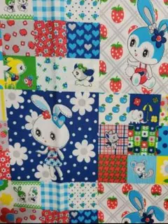 ハニーチューン　ときめきパッチ　ネイビー　約50cm　シーチング