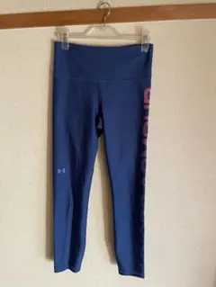 UNDER ARMOUR ネイビー ヨガ フィットネス レギンス