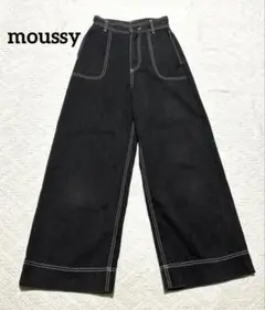 デニム ワイドパンツ