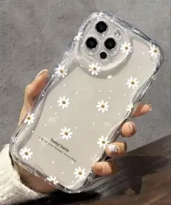 ★新品未使用★デイジー柄 iPhone16e用 ソフトケース