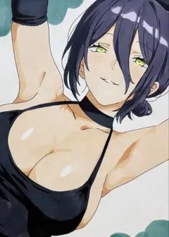 チェンソーマン　レゼ　イラスト　手描き