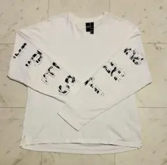 【美品】adidas 長袖 Ｔシャツ M 白
