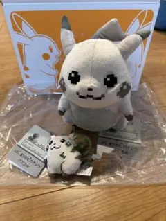 新品 はじまりのピカチュウ ポケセンター ぬいぐるみ マスコット 2体