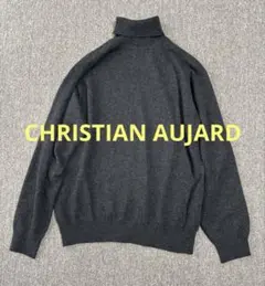 CHRISTIAN AUJARD カシミヤ　柔らか　タートルネック　ニット