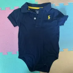 Ralph Lauren ネイビー ポロロンパース 12M