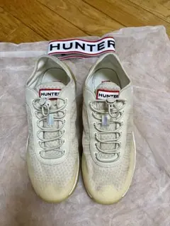 HUNTER ベージュ スニーカーのサムネイル