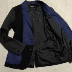 NANO UNIVERSE ナノユニバース パッチワーク テーラードジャケット