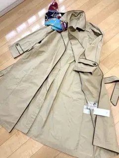 titivate 素敵なカジュアルトレンチコート ロング丈　お得さらに値下げ