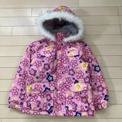 12.4 CCLTEAM シーシーエルチーム スキーウェア ピンク 花柄 120