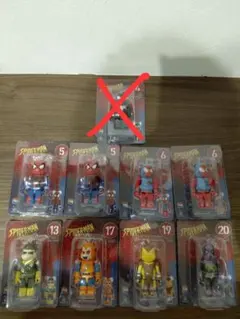 BE@RBRICKスパイダーマン　まとめ⭕バラ⭕説明最後まで