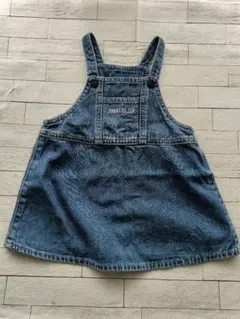 COMME CA ISM デニムサロペットスカート