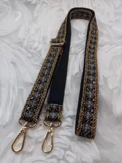 特価B-1インド刺繍リボン※ショルダーストラップ　スマホストラップ　送料込み