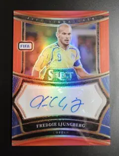 PANINI リュングベリ 直筆サイン auto PRIZM RED