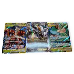 フェローチェ＆マッシブーンGX ブラックキュレムEX フシギバナ＆ツタージャGX