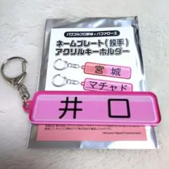 オリックス バファローズ パワプロ アクリルキーホルダー 58 井口和朋