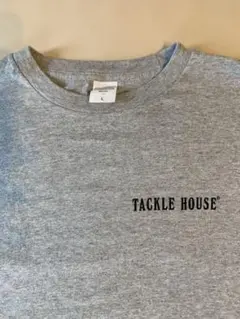 TACKLE HOUSE グレー Tシャツ Lサイズ
