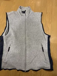 【希少】OLD GAP オールドギャップ フリースベスト テック系 グレー L
