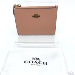 未使用品　COACH　小銭入れ パスケース コインケース キーケース レザー