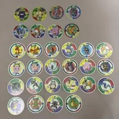 永谷園 ポケモンカレー ポケメン 当時物 27枚セット キラカード 2枚
