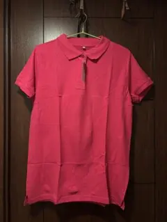 ピンク LL 半袖　ポロシャツ