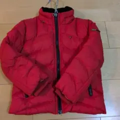 TOMMY HILFIGER レッド ダウンコート 110サイズ