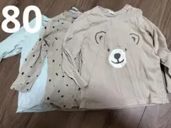 H&M ベビー長袖Tシャツ 3枚セット 86cmのサムネイル