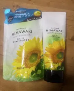 HIMAWARIオイルインコンディショナー詰替用360g+トリートメント152g