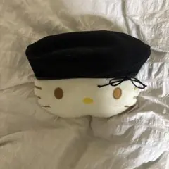 リボン付きベレー帽