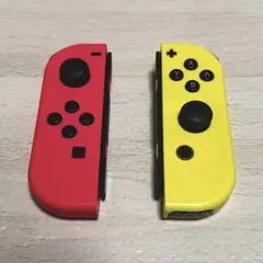 マリオパーティエディション　ジョイコン ネオンピンク、ネオンイエロー　LR　左右