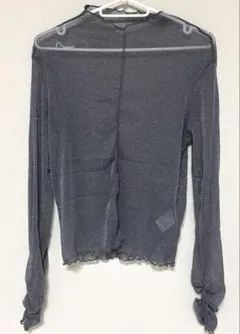 SHEIN シアーラメ入りトップス Mサイズ