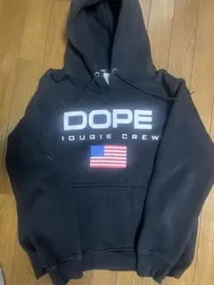 DOPE BOU GIE CREW パーカー ブラック Mサイズのサムネイル