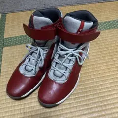 プラダ スポーツ パテントレザー ハイカット スニーカー レッド 赤 白 42