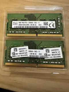 SK hynix 8GBx2 DDR4 メモリ PC4-3200AA