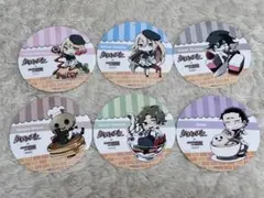 3/18出品取り消し殺戮の天使 プリンセスカフェ コースター6種セットおまけ付き