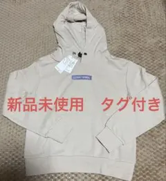 新品未使用　ラブトキシック　バックプリントベージュパーカー　140