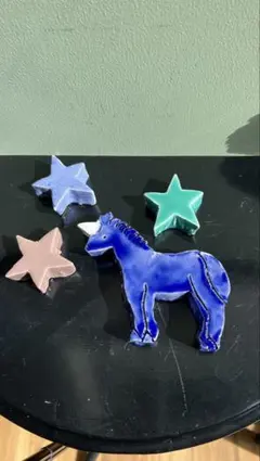 MV% ユニコーンと星のセット