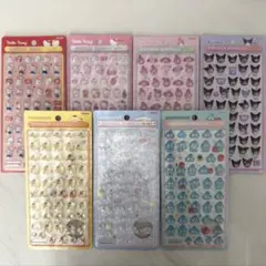 【正規品】 サンリオ ボンボンドロップシール ミニ 7枚 ♡ ©マークあり