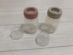 プラスチック製哺乳瓶2本セット