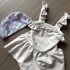水着 女の子 帽子 セット 90 アプレレクール