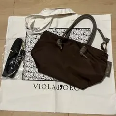 【美品】VIOLAd’ORO ヴィオラドーロ ビアンカ S ダークブラウン　茶色のサムネイル