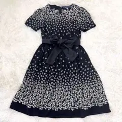◆専用◆エムズグレイシーワンピース（36）色違い白◆ ハート柄刺繍ワンピース | msgracy