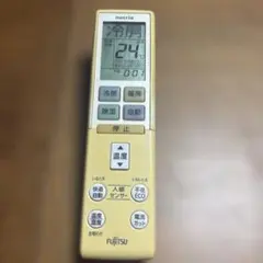266・FUJITSU・ノクリア・エアコンリモコン・品番AR-RBK1Jのサムネイル