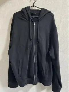 ☆H&M/ジップパーカー/黒/XLサイズ/美品/古着/即購入OK☆