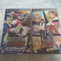 TIGER＆BUNNY タイバニ PSPソフト まとめ売り タイガーアンドバニー