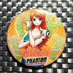 ONE PIECE 東京ワンピースタワー ライブアトラクション 缶バッジ ナミ