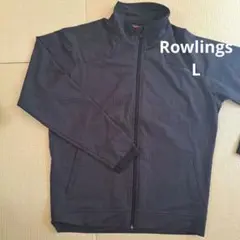 Rawlings ジップジャケット L　黒　野球　ジャージ美品(ミズノZETT