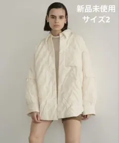 クラネ　PADDED CRUMPLY SHIRT JACKET