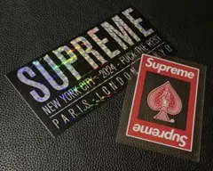 CLOWNGOLD 100% プラスチック トランプ Supremeロゴ入り CLOWNGOLD 100% プラスチック トランプ Supremeロゴ入り